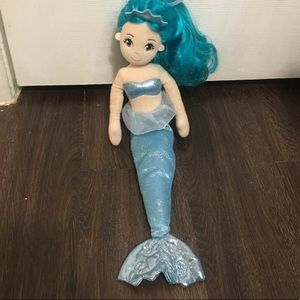Aurora the little mermaid stuffed animal plush